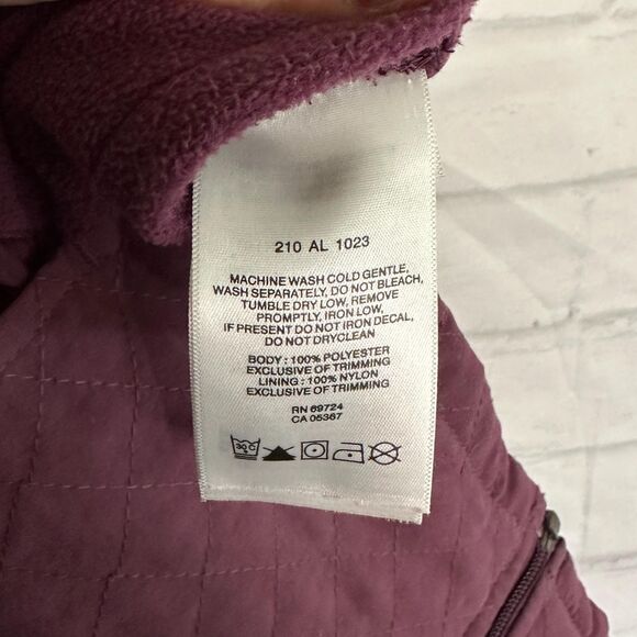 Columbia Women's Purple Thin Vest, Medium, Pre-owned - Picture 7 of 7